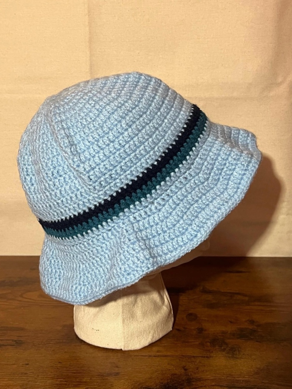 Handmade Crochet Bucket Hat | Sun Hat